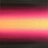 Színátmenetes ezüst apró pöttyös lycra - PINK 